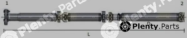 GKN GKNP30004 — Propshaft, axle drive