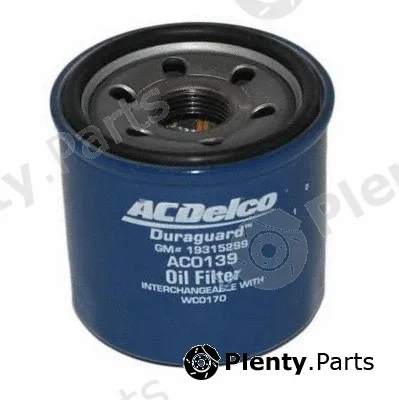 ACDelco Oceania AC0139 — Oil Filter