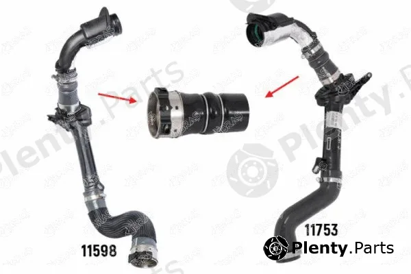 Ibras 11599 — Charge Air Hose