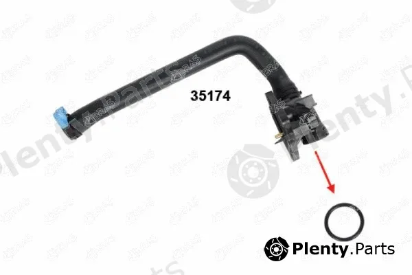 Ibras 35176 — Gasket, thermostat housing