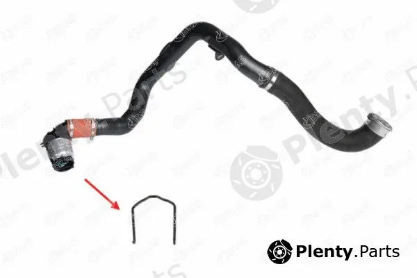 Ibras 12775 — Fastening Clamp, charge air hose
