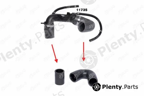 Ibras 11758 — Charge Air Hose