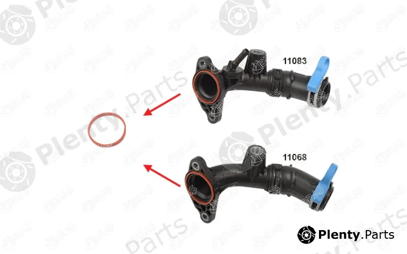 Ibras 11081 — Gasket, EGR valve pipe