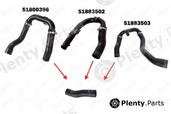 Ibras 15408 — Charge Air Hose