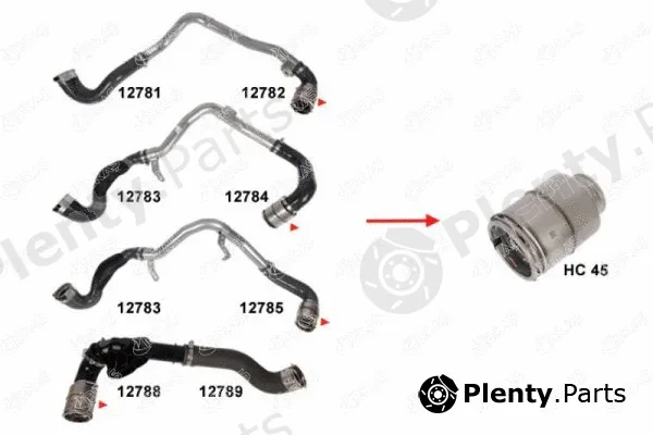 Ibras 12790 — Resonator, charge air cooling