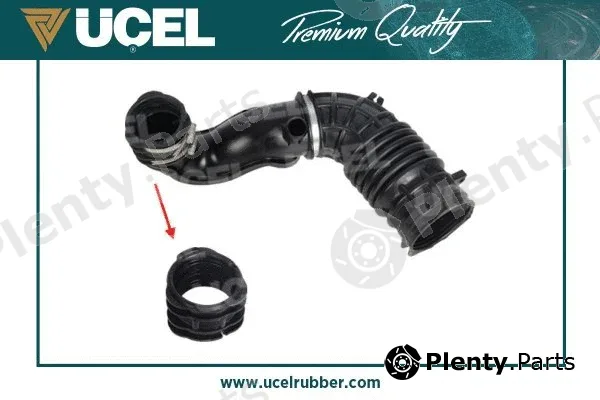 Ucel 21300 — Intake Hose, air filter