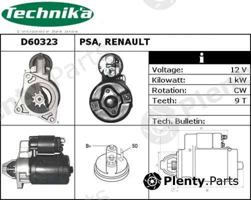 Technika D60323 — Starter
