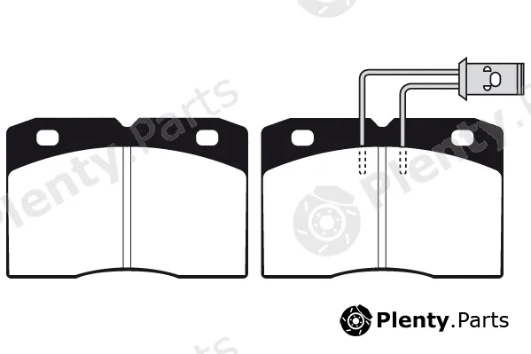 Technika 01290 — Brake Pad Set, disc brake