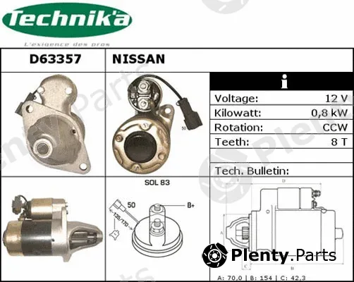 Technika D63357 — Starter