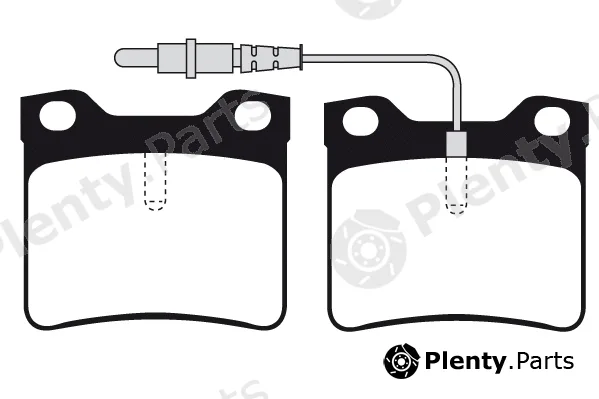 Technika 02062 — Brake Pad Set, disc brake