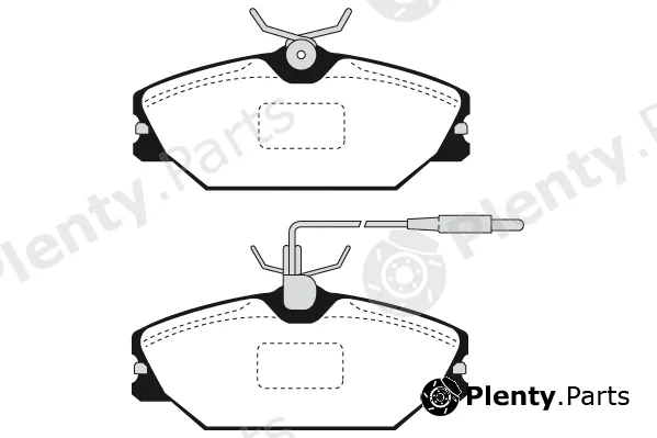 Technika 01005 — Brake Pad Set, disc brake