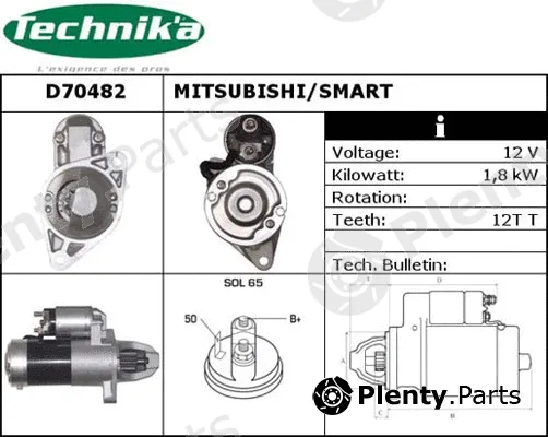 Technika D70482 — Starter