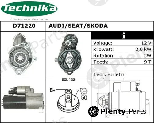Technika D71220 — Starter