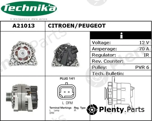 Technika A21013 — Alternator