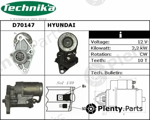 Technika D70147 — Starter