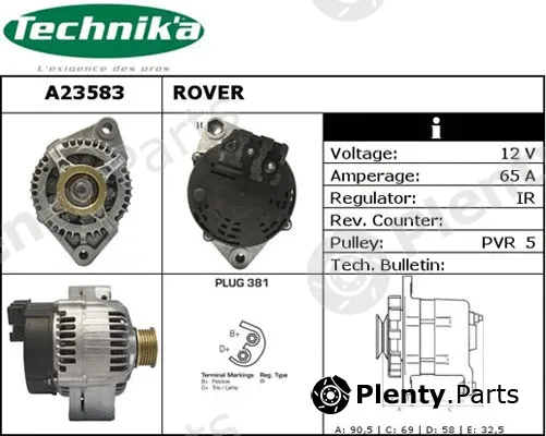 Technika A23583 — Alternator
