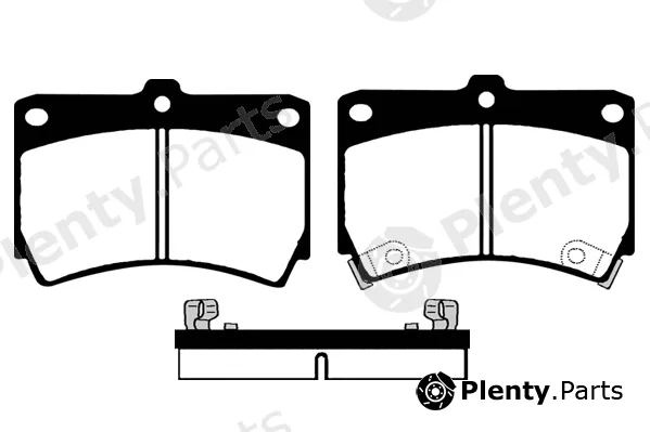 Technika 01134 — Brake Pad Set, disc brake
