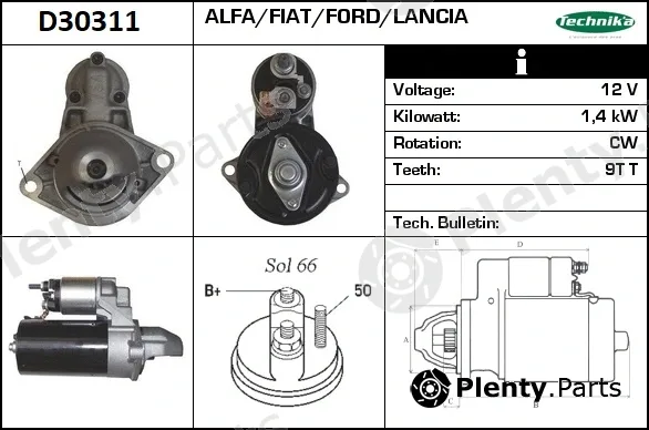Technika D30311 — Starter