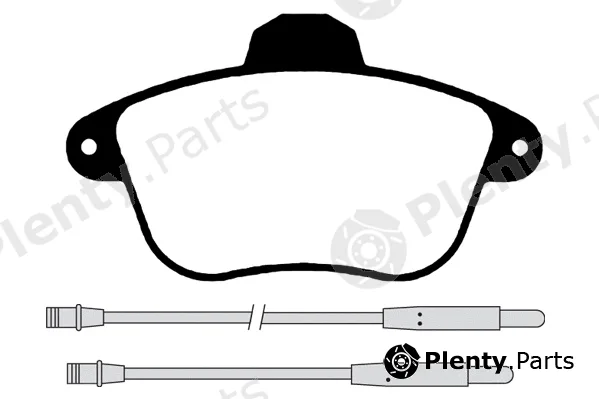 Technika 01087 — Brake Pad Set, disc brake