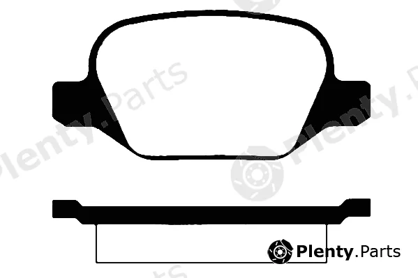 Technika 02101 — Brake Pad Set, disc brake