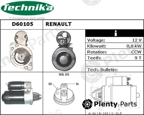 Technika D60105 — Starter