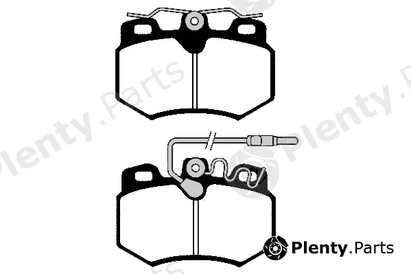 Technika 01006 — Brake Pad Set, disc brake