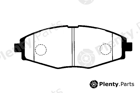 Technika 01382 — Brake Pad Set, disc brake