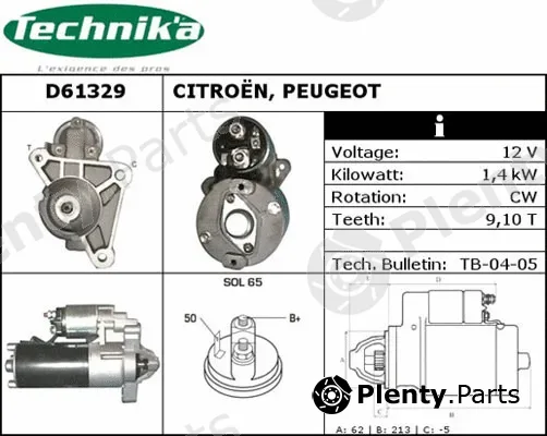 Technika D61329 — Starter