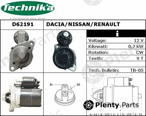 Technika D62191 — Starter