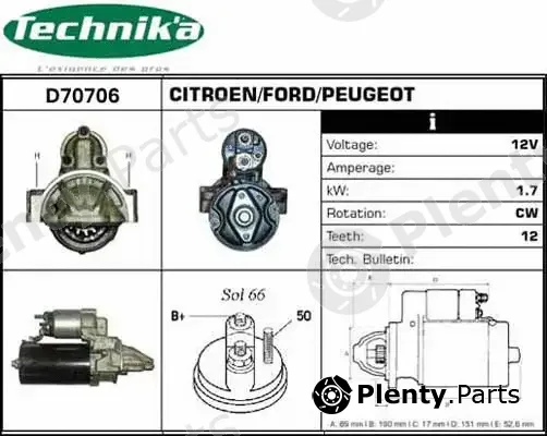 Technika D70706 — Starter