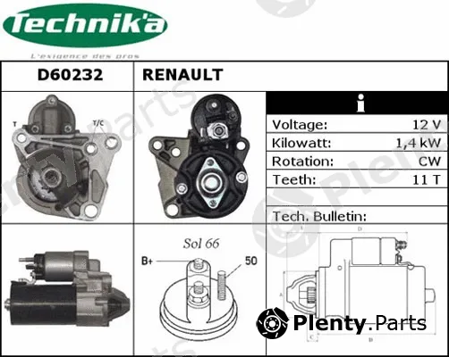Technika D60232 — Starter