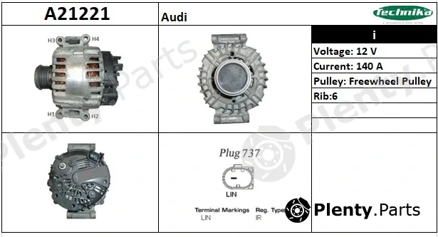 Technika A21221 — Alternator