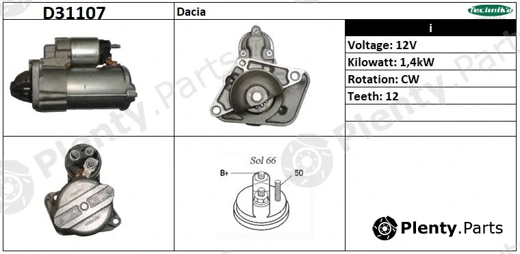 Technika D31107 — Starter