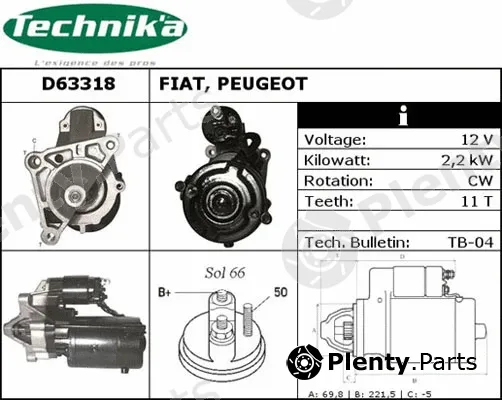 Technika D63318 — Starter
