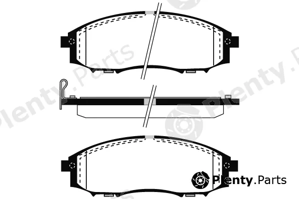 Technika 01882 — Brake Pad Set, disc brake
