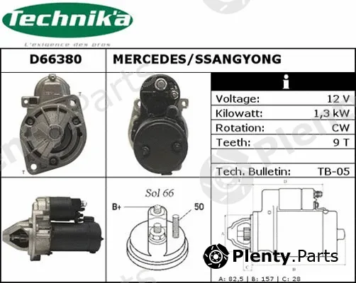 Technika D66380 — Starter