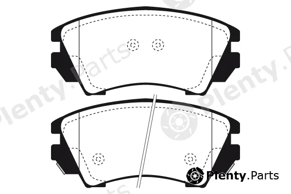 Technika 01812B — Brake Pad Set, disc brake