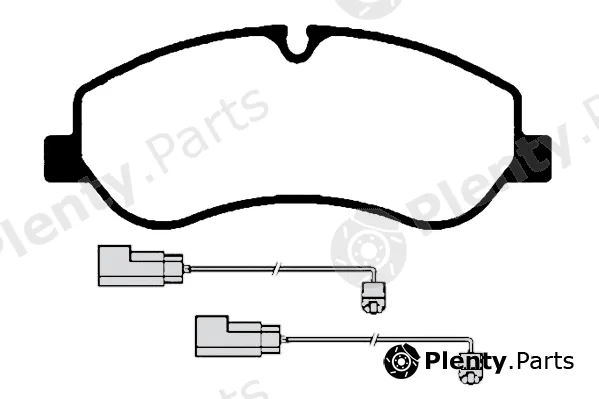 Technika 01861A — Brake Pad Set, disc brake