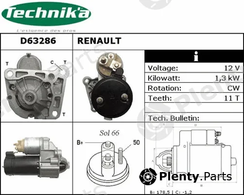 Technika D63286 — Starter