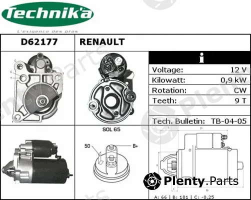 Technika D62177 — Starter