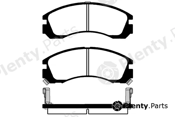 Technika 01241 — Brake Pad Set, disc brake