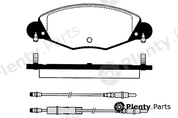 Technika 01174A — Brake Pad Set, disc brake