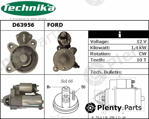 Technika D63956 — Starter