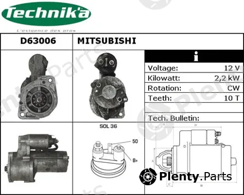 Technika D63006 — Starter