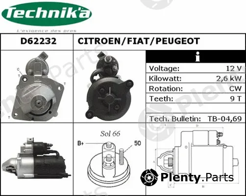 Technika D62232 — Starter