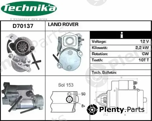 Technika D70137 — Starter