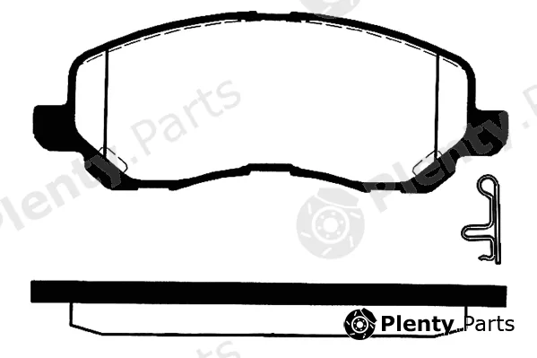 Technika 01789A — Brake Pad Set, disc brake