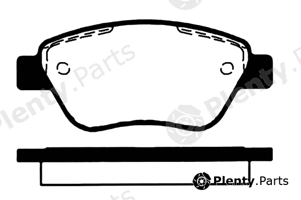 Technika 01713B — Brake Pad Set, disc brake