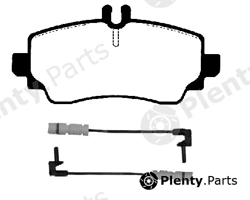 Technika 01226 — Brake Pad Set, disc brake