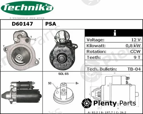 Technika D60147 — Starter